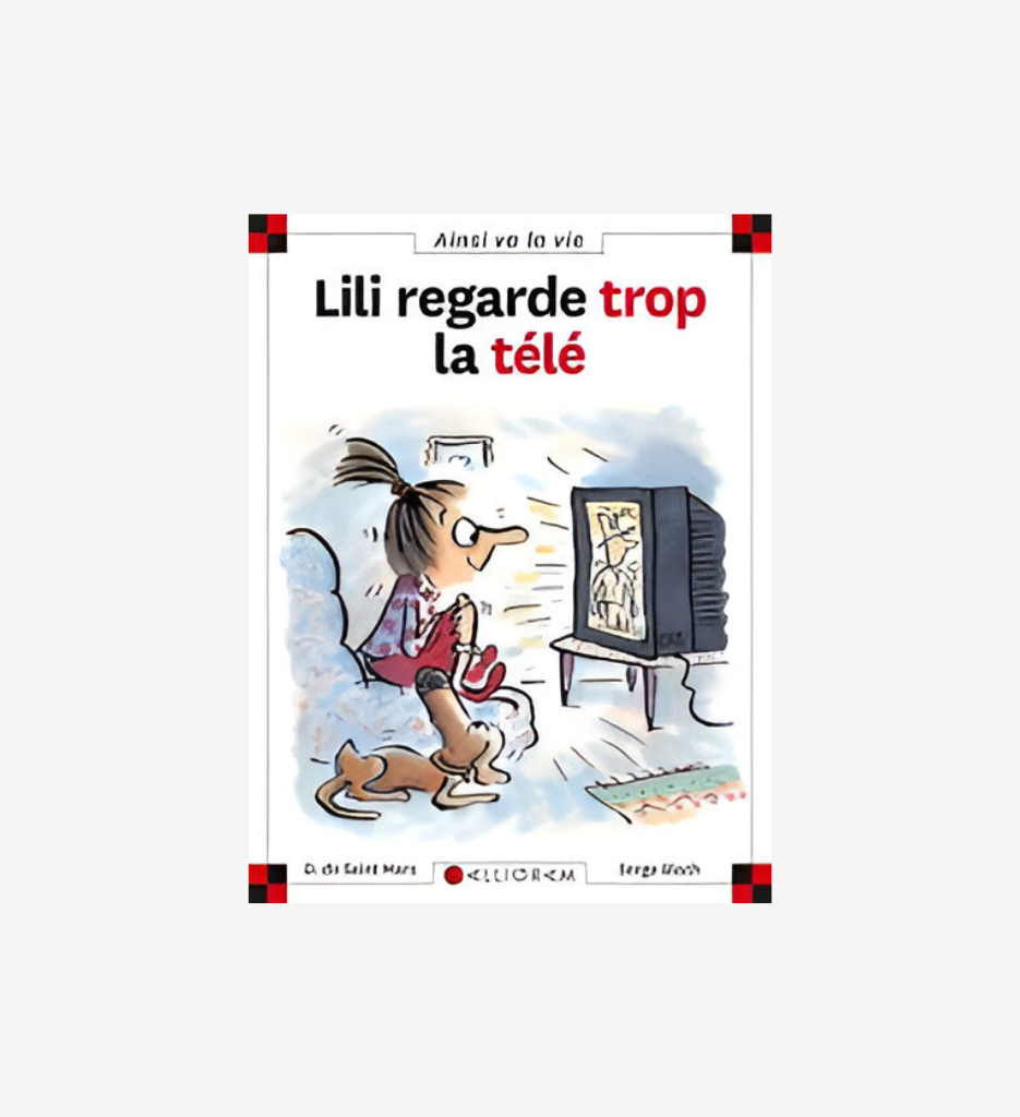 Lili regarde trop la télé