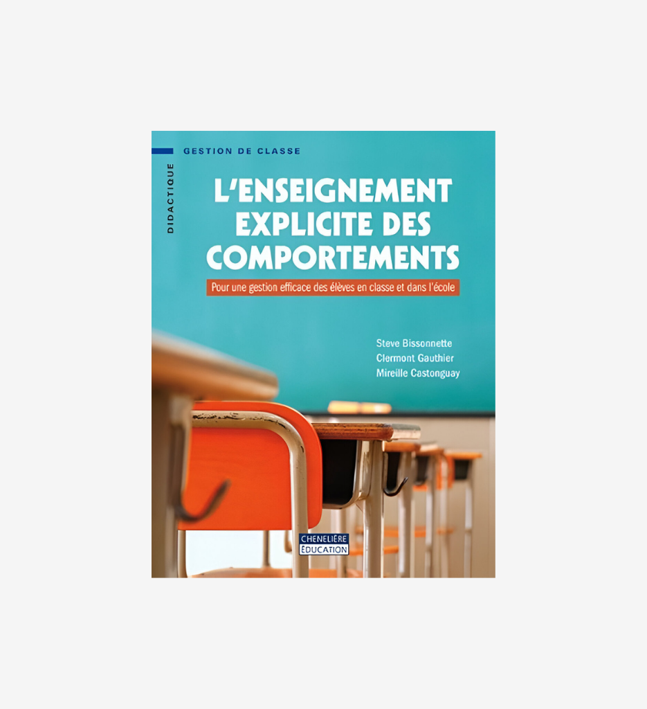 L’Enseignement Explicite Des Comportements