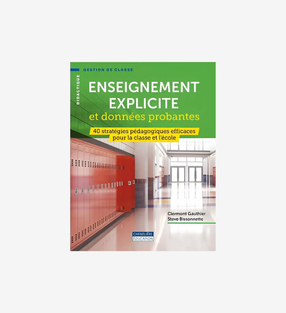 Enseignement explicite et données probantes