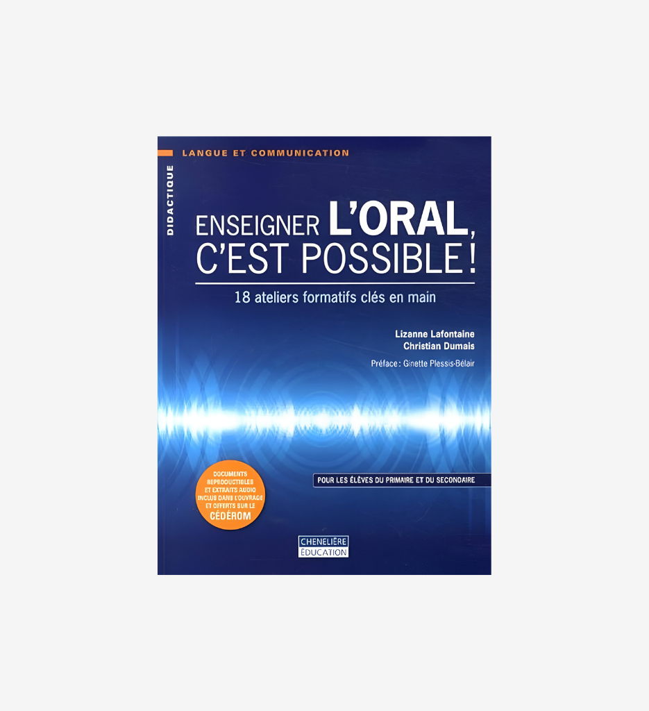 Enseigner l'oral, c'est possible !