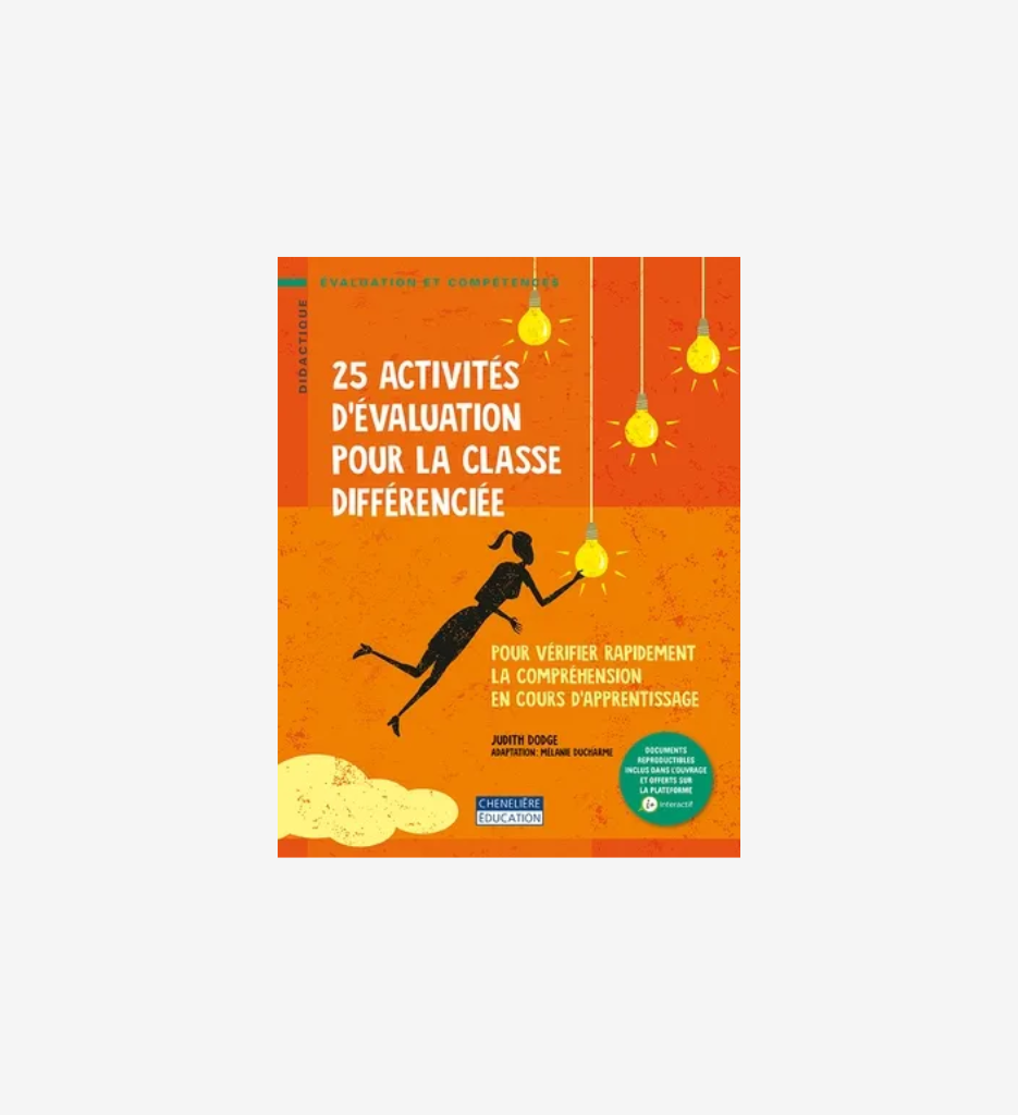 25 activités d’évaluation pour la classe différenciée