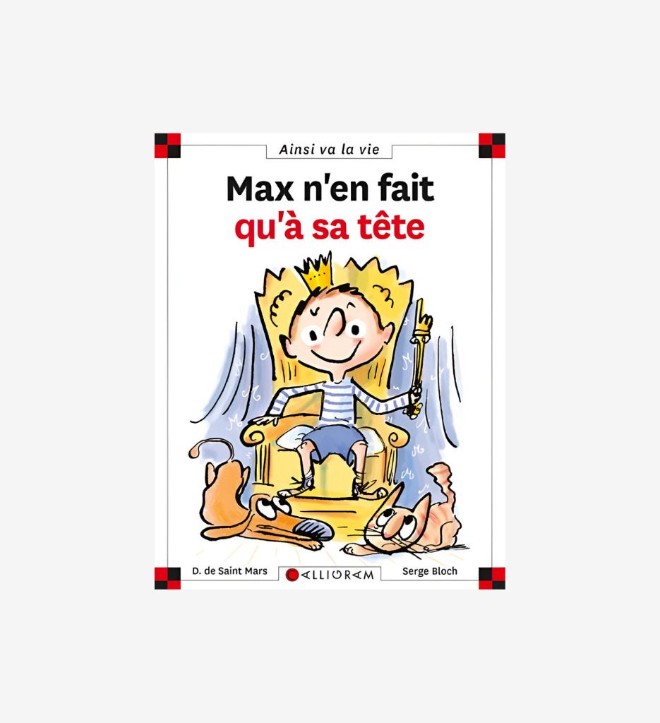 Max n'en fait qu'e sa t^te